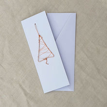 Load image into Gallery viewer, Mini Copper Tree Christmas Card
