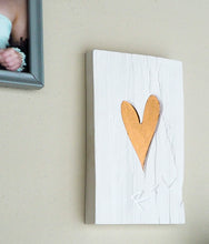 Load image into Gallery viewer, Personalised Copper Heart Plaque
