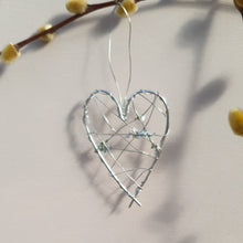 Load image into Gallery viewer, Tiny Silver Wire Heart
