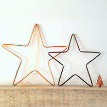 Load image into Gallery viewer, Copper Metal Star
