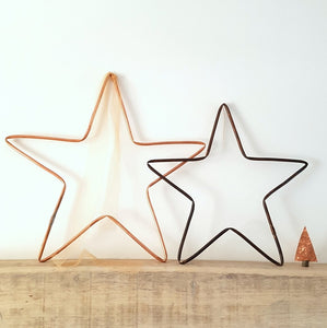 Copper Metal Star