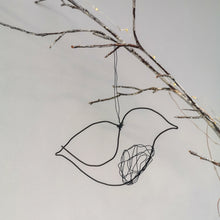 Load image into Gallery viewer, Little Wire Robin Decoration
