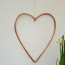 Load image into Gallery viewer, Copper Metal Heart
