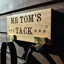 Load image into Gallery viewer, Personalised Oak Tack Tidy
